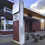 Front view of South Park Library